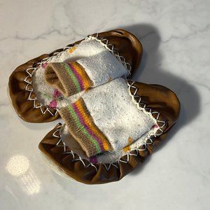 Konfetti Moccasins Size 4